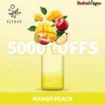 Elf bar 5000Puffs Diasposable Pod (BC5000) Mango Peach