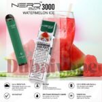 Nerd Bar 3000 Puffs Watermelon Ice