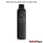 Myle Meta Bar 2500 Puffs Coconut Cake